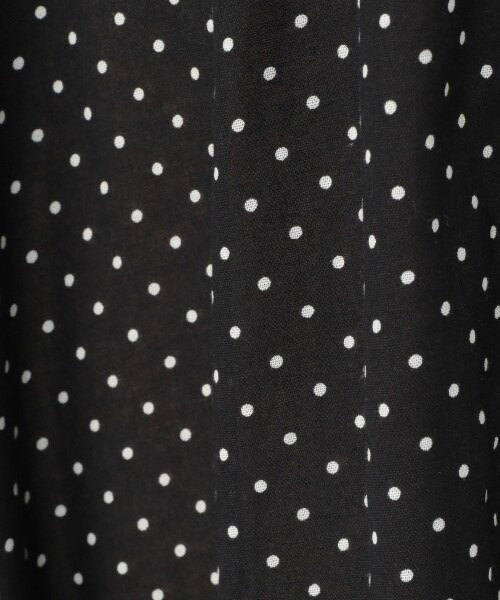 studio CLIP（スタディオクリップ）の「デザインバンドカラーシャツワンピース（ワンピース/ドレス・ホワイトチェック/チドリチェック/ドット/インディゴ・F）」の15枚目の写真