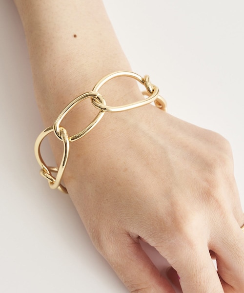 3coins（3coins）の「チェーンモチーフバングル（ブレスレット）」 - WEAR