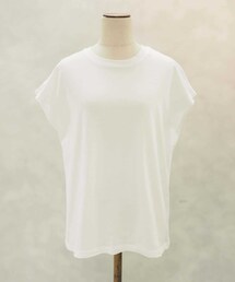 OUVRAGE CLASSE | オーガニックコットンフレンチTシャツ(キャミソール)