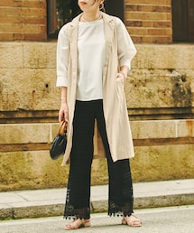 Chez toi（シェトワ）の「スリーブレスコート（ベスト）」