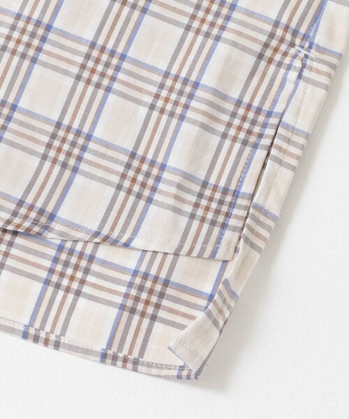 MANUAL ALPHABET TWILL CHECK SHORT-SLEEVE SHIRTS 【公式通販】