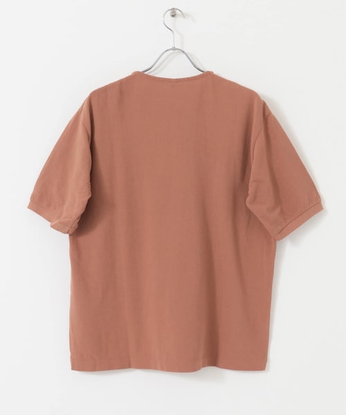 Scye Garment Dyed Henley Neck Shirts