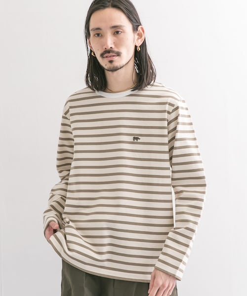 Scyeトップス Scye Striped Cotton Jersey T-Shirts【公式通販】