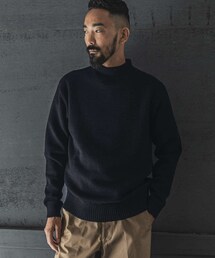 FREEMANS SPORTING CLUB（フリーマンズ スポーティング クラブ）の「FREEMANS SPORTING CLUB MILITARY MOC NECK KNIT（その他・メンズ）」