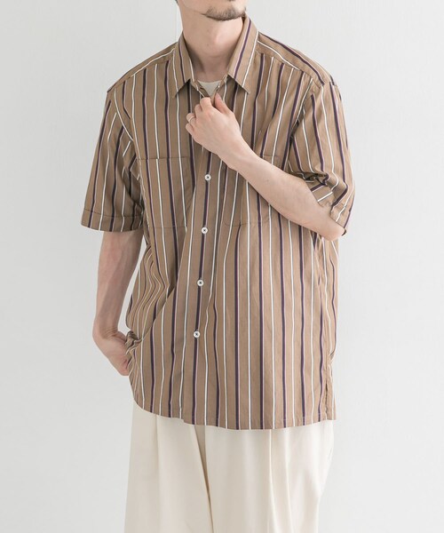 FREEMANS SPORTING CLUB D PKT VINTAGESTRIPE SHIRTS