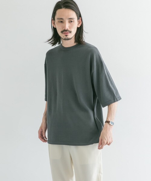 ハンドウォッシャブルニットTシャツ