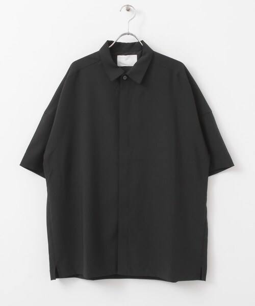 URBAN RESEARCH iD LINEN LIKE SHORT-SLEEVE SHRITS