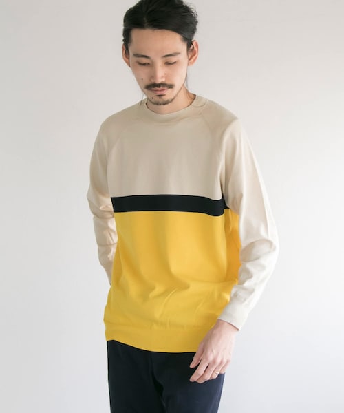 14G Plain Crew-Neck Knit 14G Plain Crew-Neck Knit