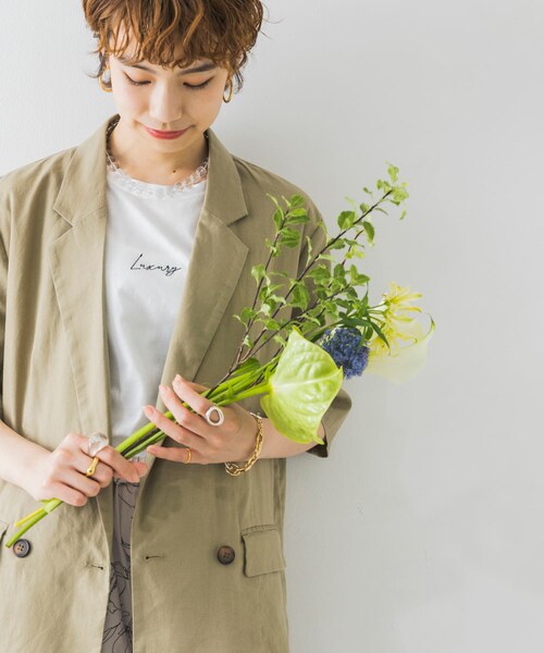 URBAN RESEARCH（アーバンリサーチ）の「リネン混ハーフスリーブ