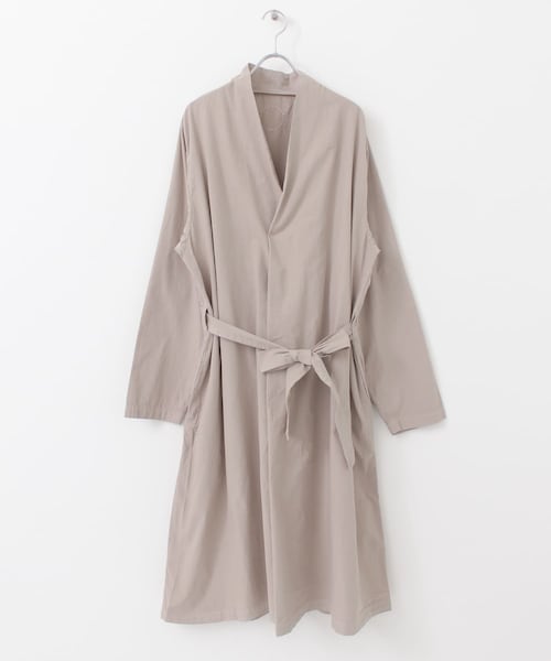 【着画あり】ノーカラーコート COSMIC WONDER Linen haori COSMIC WONDER Cotton Linen Weather Cloth “Haori” Coat