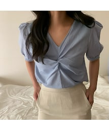 Linen Twist Blouse