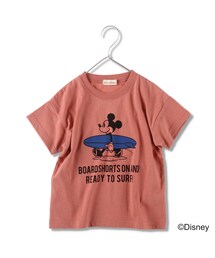 BRANSHES | 【Disney】サーフボードミッキー半袖Tシャツ(Tシャツ/カットソー)