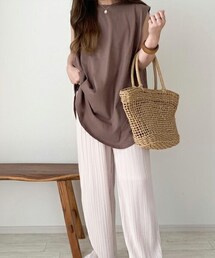 chocomee | ノースリーブロングT(Tシャツ/カットソー)