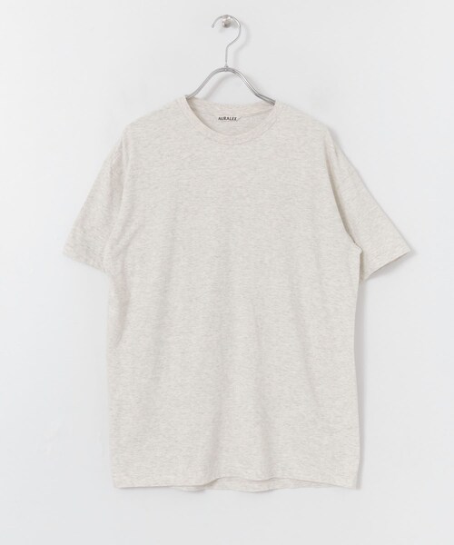 AURALEE(オーラリー)の「AURALEE SEAMLESS CREW-NECK T-SHIRTS(その他・レディース・WHITE/TOP GRAY/LIGHT PINK・3)」の5枚目の写真