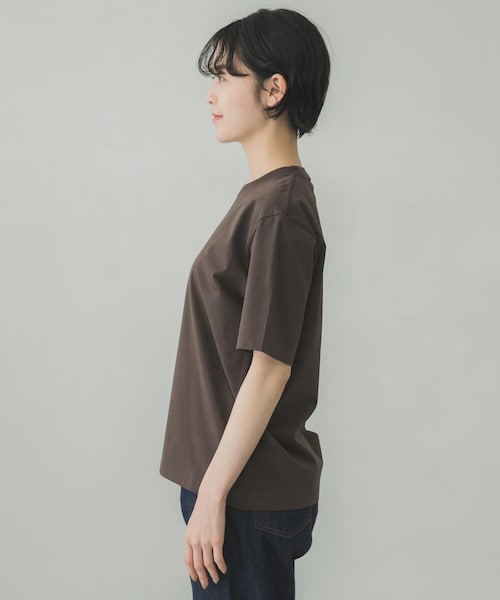 AURALEE(オーラリー)の「AURALEE OC COMPACT JERSEY(その他・レディース・DARKBROWN/WHITE/LIGHTYELLOW・1)」の10枚目の写真