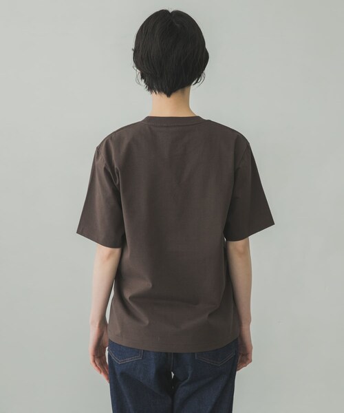 AURALEE(オーラリー)の「AURALEE OC COMPACT JERSEY(その他・レディース・DARKBROWN/WHITE/LIGHTYELLOW・1)」の11枚目の写真