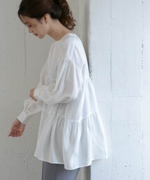 URBAN RESEARCH DOORS（アーバンリサーチドアーズ）の「ティアードチュニックブラウス（その他）」