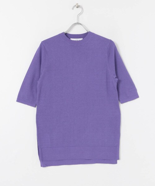 ENFOLD（エンフォルド）の「ENFOLD シルクコットン5分袖TOP（）」 - WEAR