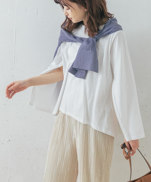 TORRAZZO DONNA フレアーシルエットカットソー