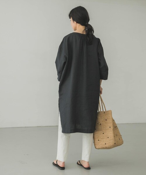 かぐれ コットンリネンカフタンチュニック かぐれ（カグレ）の「リネンカフタンチュニック（）」 - WEAR