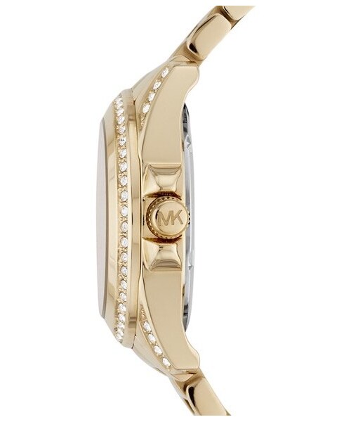 MICHAEL KORS(マイケルコース)の「MICHAEL Michael Kors Michael Kors 'Mini Blair' Multifunction Watch, 33mm(アナログ腕時計・レディース・Gold)」の6枚目の写真