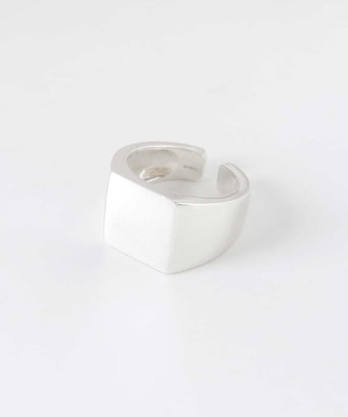 URBAN RESEARCH iD SQUARE silver ring