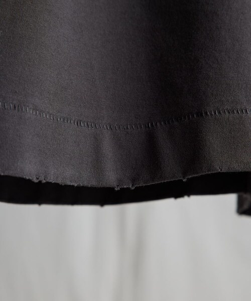 LIDNM（リドム）の「NOGUCHI MASAHIRO DAMAGED TEE（Tシャツ/カットソー・メンズ・グレー/グリーン・M/L）」の15枚目の写真