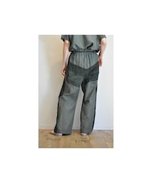 RehersalL | ミリタリーパッチハイウエストパンツ(その他パンツ)