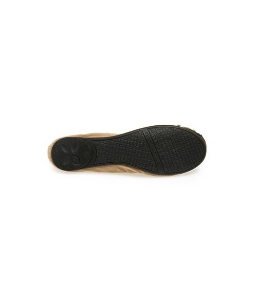 ZARA（ザラ）の「BUTTERFLY TWISTS 'Zara' Folding Ballerina Flat (Women)（シューズ・レディース・Taupe/Black・7 M/9 M/6 M/10 M/8 M/5 M/11 M）」の4枚目の写真