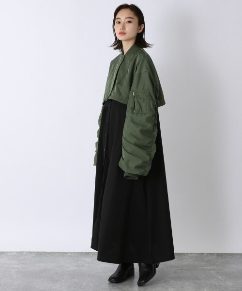 ジーナシス　グロッシーシシュウMA-1 JEANASIS（ジーナシス）｜MA-1一覧 - WEAR