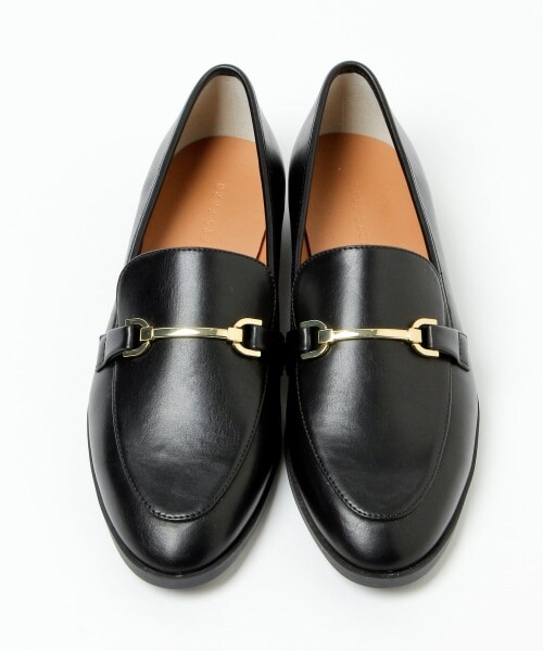 LOWRYS FARM（ローリーズファーム）の「ビットローファー（シューズ・ブラック/ブラウンスエード）」の3枚目の写真