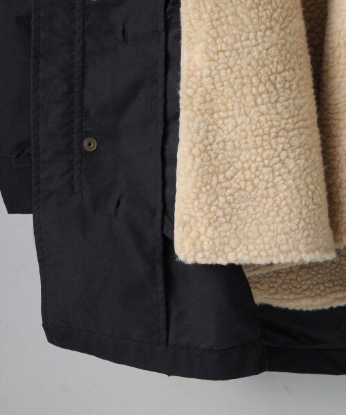 JEANASIS（ジーナシス）の「ファーミリタリーモッズコート（ジャケット/アウター・レディース・カーキ/ネイビー・FREE）」の10枚目の写真