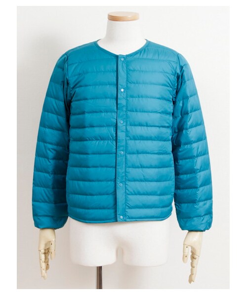 SEVENDAYS=SUNDAY(セブンデイズサンデイ)の「・ノーカラーダウンジャケット(ジャケット・メンズ・ライトグレー/ブラック/ボルドー/イエロー/グリーン/ターコイズブルー/ネイビー・S/M/L)」の4枚目の写真