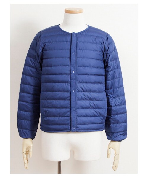 SEVENDAYS=SUNDAY(セブンデイズサンデイ)の「・ノーカラーダウンジャケット(ジャケット・メンズ・ライトグレー/ブラック/ボルドー/イエロー/グリーン/ターコイズブルー/ネイビー・S/M/L)」の5枚目の写真