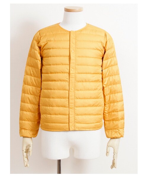 SEVENDAYS=SUNDAY(セブンデイズサンデイ)の「・ノーカラーダウンジャケット(ジャケット・メンズ・ライトグレー/ブラック/ボルドー/イエロー/グリーン/ターコイズブルー/ネイビー・S/M/L)」の9枚目の写真