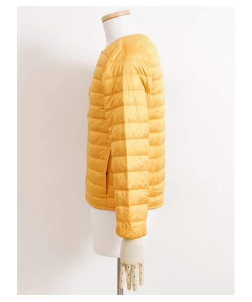 SEVENDAYS=SUNDAY(セブンデイズサンデイ)の「・ノーカラーダウンジャケット(ジャケット・メンズ・ライトグレー/ブラック/ボルドー/イエロー/グリーン/ターコイズブルー/ネイビー・S/M/L)」の10枚目の写真