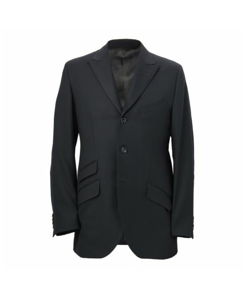 美品✦TAKEO KIKUCHI ネイビー スーツセットアップ DORMEUIL