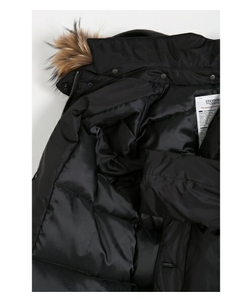 STAMMBAUM ブラック ダウンジャケット LIMONTA JOURNAL STANDARD（ジャーナルスタンダード）の「STAMMBAUM JS-SPECAL