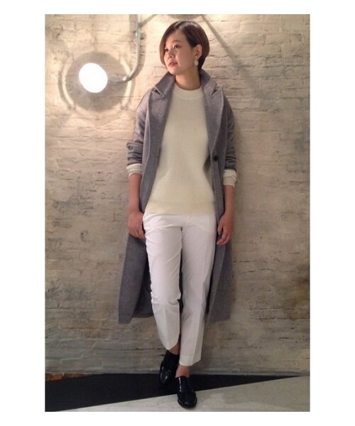 journal standard L'essage（ジャーナルスタンダードレサージュ）の「【otona MUSE×L'ESSAGE】ウールシャギーガウンコート（その他コート・レディース・グレーA・フリー）」の11枚目の写真