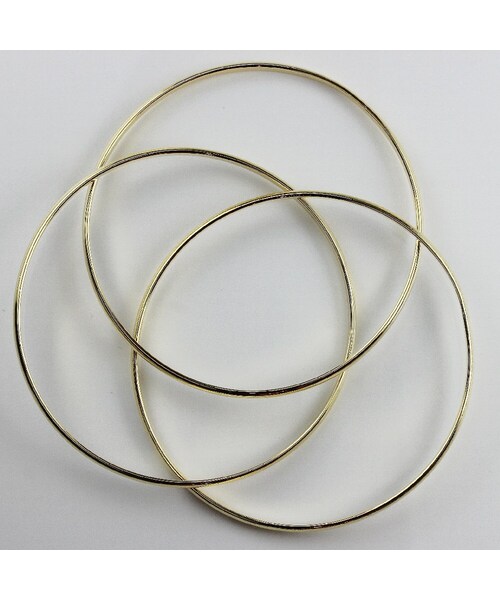 acopinaco（アコピナコ）の「アコピナコ 32 フォーチュン リンク 3連 バングル（バングル/リストバンド・レディース・ゴールド・free）」の4枚目の写真