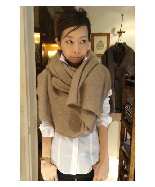 L'Appartement（アパルトモン）の「ラクーンファー付きカシミヤファー