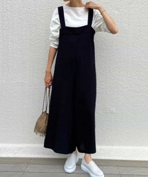 BEARDSLEY | 《6/18(金)12:00 予約スタート》ワイドサロペット(ワンピース)