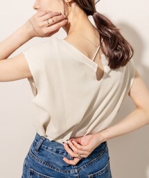 mystic | [mline] WEB限定 ワッフルフレンチTシャツ(Tシャツ/カットソー)