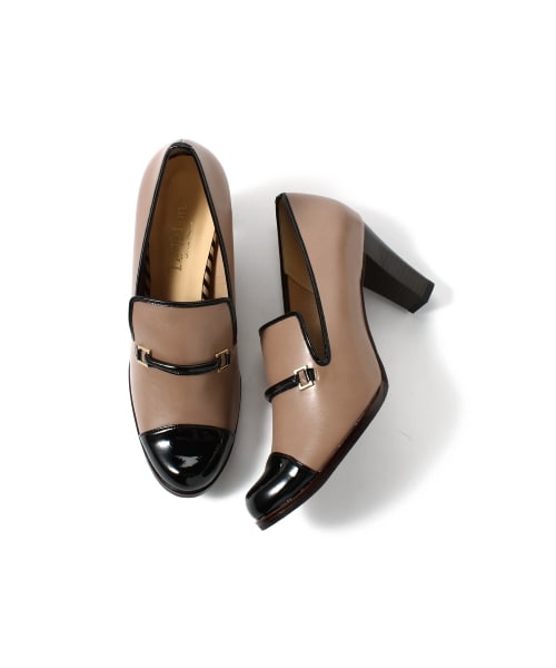 LE TALON（ルタロン）の「8CM ヒキテオペラパンプス（パンプス・レディース・ブラック/ベージュ/ネイビー・35.5/36/36.5/37/37.5）」の2枚目の写真