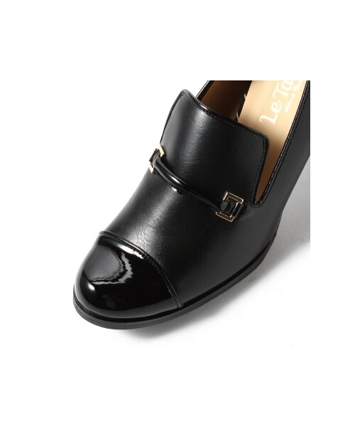 LE TALON（ルタロン）の「8CM ヒキテオペラパンプス（パンプス・レディース・ブラック/ベージュ/ネイビー・35.5/36/36.5/37/37.5）」の7枚目の写真