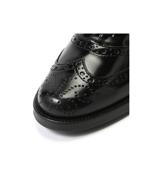 SLOBE IENA（スローブイエナ）の「SUSI RUIZ メダリオンレースアップシューズ（その他シューズ・レディース・ブラック・35/36/37/38）」の4枚目の写真