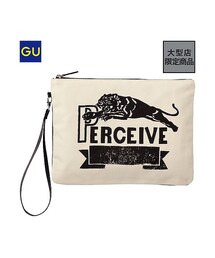 GU | （GU）ＷＯＭＥＮプリントクラッチバッグ（ＬＤ）Ｄ(バッグ)