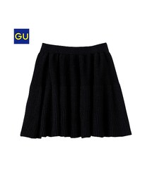GU | （GU）ニットフレアスカート(スカート)