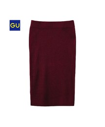GU | （GU）ニットペンシルスカート(スカート)