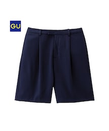 GU（ジーユー）キュロット ショートパンツS GU（ジーユー）の「（GU）ピンタックショートパンツ（WOMEN